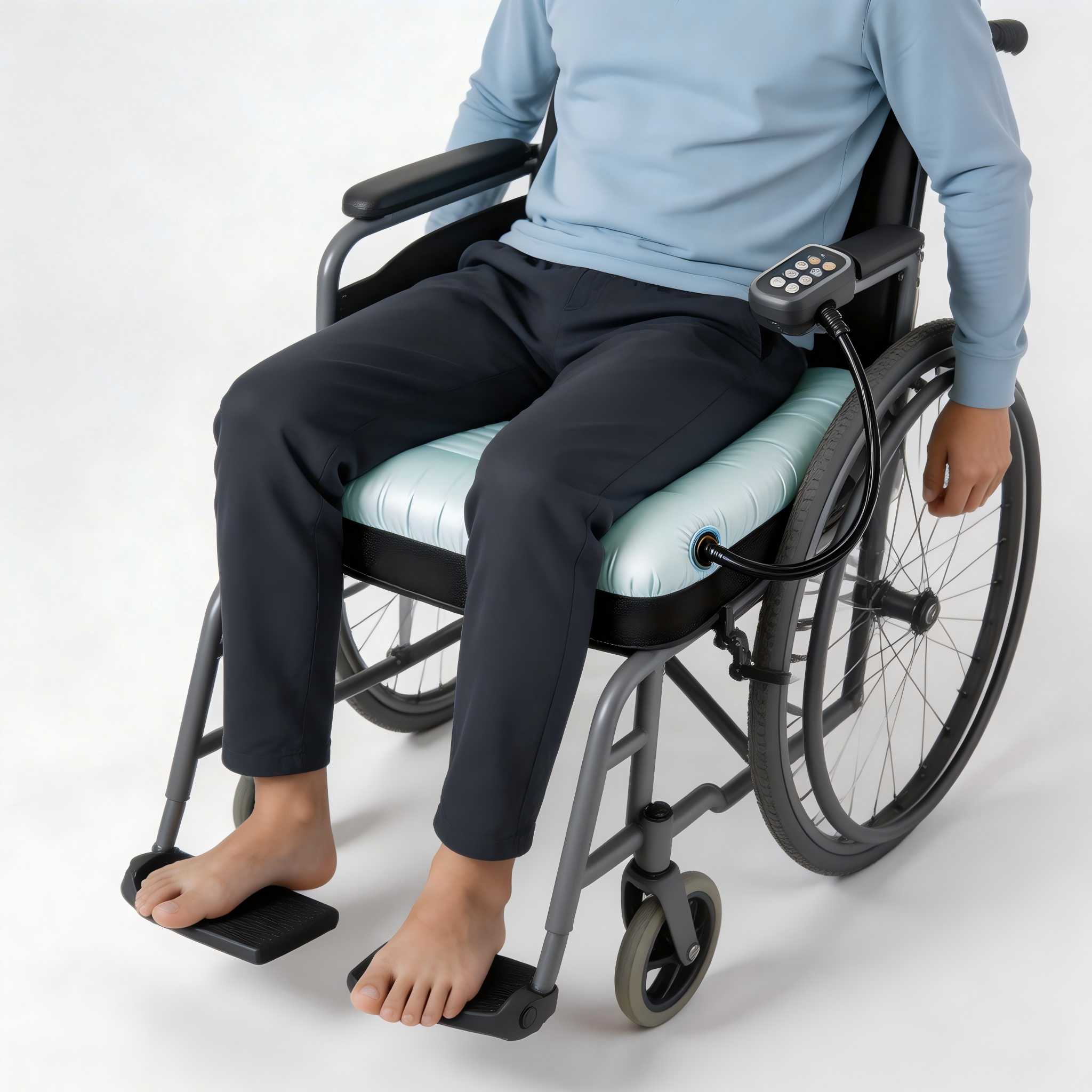 坐姿辅助升降轮椅坐垫