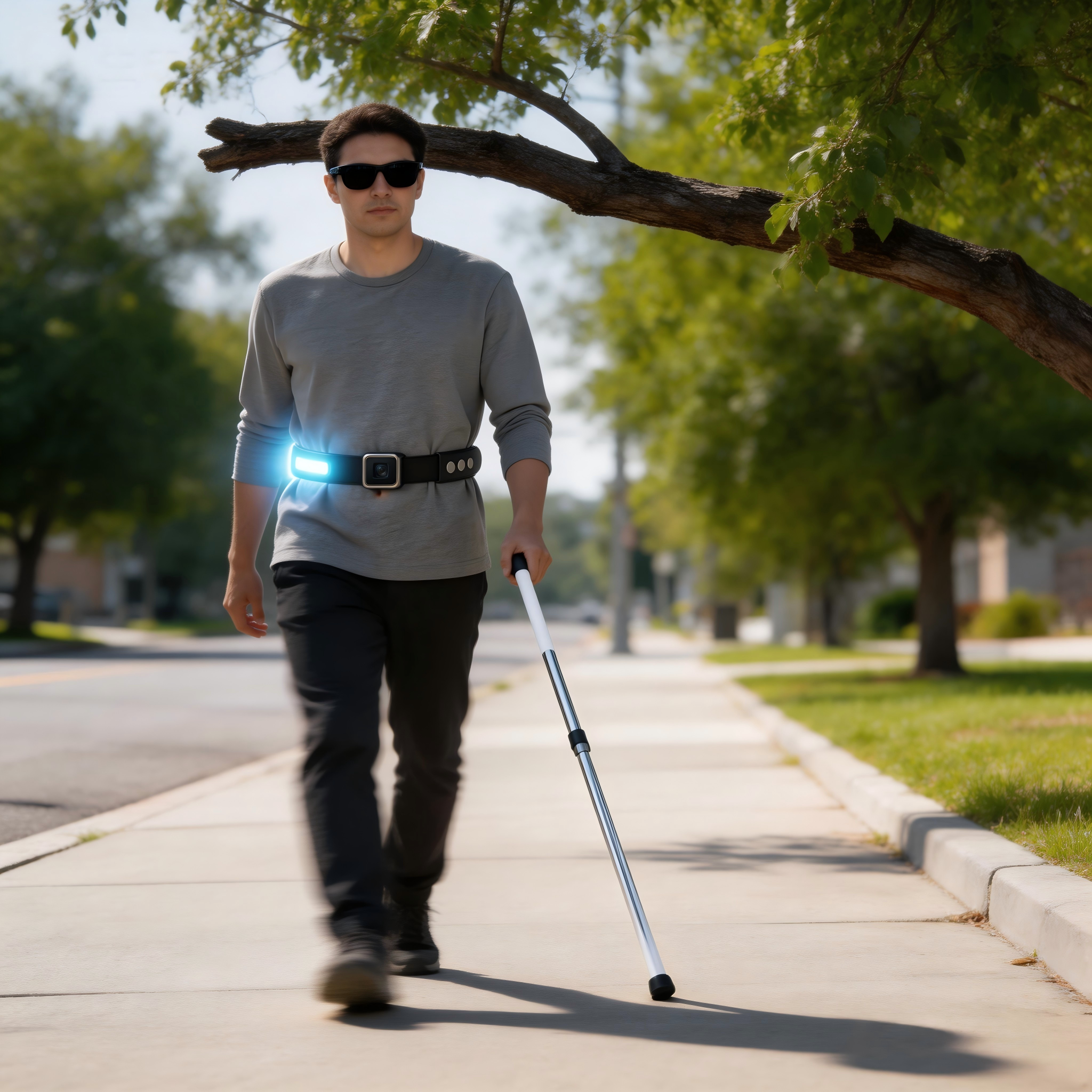 盲文触感导航腰带