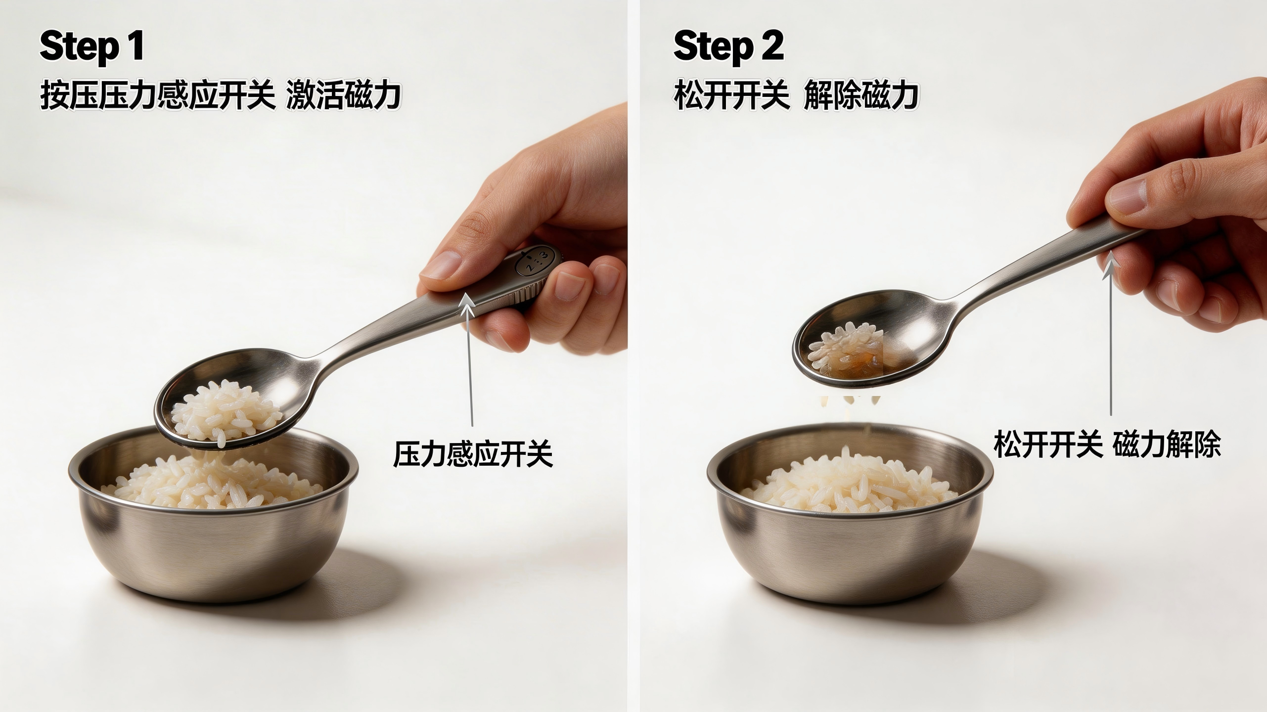 磁力导引餐具套装